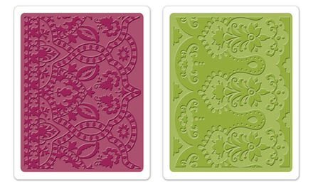 Набір папок для тиснення Sizzix - TextuRed Impressions Embossing Folders 2PK - Daydreams Set, 2 шт.