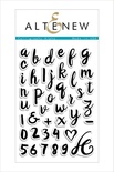 Набор штампов от Altenew - Calligraphy Alpha Stamp Set
