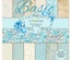 Набор скрапбумаги LemonCraft - Gossamer Blue Basic, фоновые дизайны, 30х30 см,  с бонусом