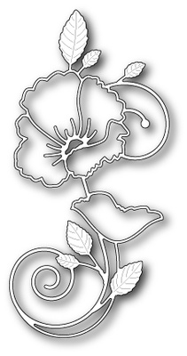 Ніж для вирубки від Memory Box - Dies- Sunrise Poppy