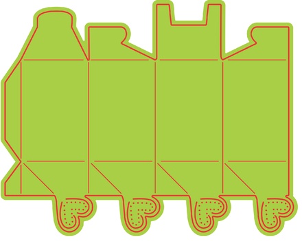 Ніж для вирубки Tiffany's Perfume Box від Cheery Lynn Designs, 1 шт.