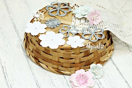 Ножі для вирубки від AgiArt - "Набір квітів №2"