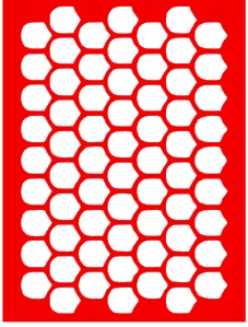 Трафарет - Черепашка, 15* 20см