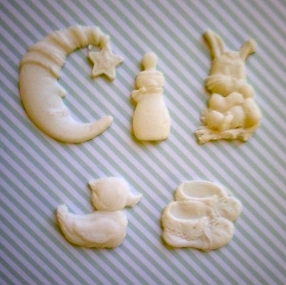 Гнучкі пластикові фігурки - Пляшечка, 0,6х2,3см