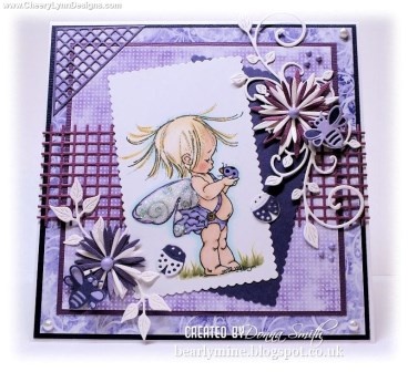 Ніж для вирубки від Cheery Lynn Designs - Burlap Border - B312