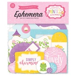 Высечки от Echo Park - Perfect Princess - Ephemera