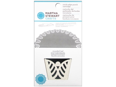 Дырокол круга от Martha Stewart  - Circle Edge Punch Cartridge, Round Leaf