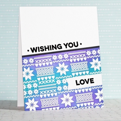 Акриловий штамп My Favorite Things - LJD Nordic Knits, 3 штуки (LJD44)