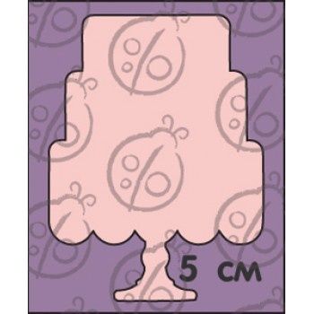 Чипборд від Бумага Марака - Весільний торт.