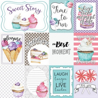 Карточки Candy shop (eng.), ТМ Фабрика Декору