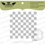Акриловый штамп Lesia Zgharda F131b Шахматка маленькая, размер 5х5 см