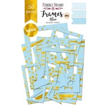 Набір рамок з фольгуванням №2 Blue 50шт., ТМ Фабрика Декору