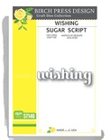 Ніж від Birch Press Design - Wishing sugar script