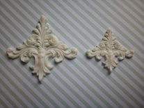 Гибкие пластиковые фигурки - Вензель № 3 ( большой) 3,5х3,5см