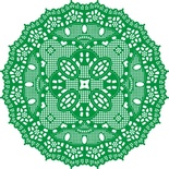 Ніж для вирубки Kiwi Spirit Doily від Cheery Lynn Designs