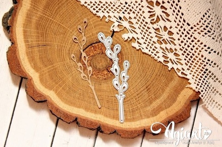 Нож для вырубки от AgiArt - Веточка вербы