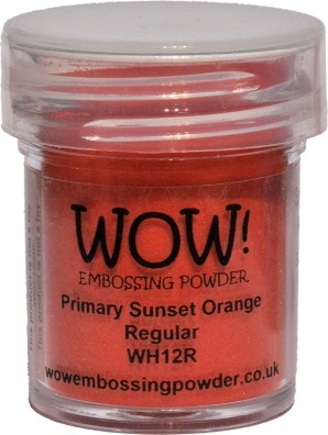 Пудра для эмбоссинга от WOW - WH12 Sunset Orange, 15 мл