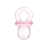 Акрилова підвіска "Соска", колір рожевий, 21x12мм, 1 шт.