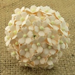 Квіточки Sweetheart, ніжний - персиковий, 15мм, 10 шт.