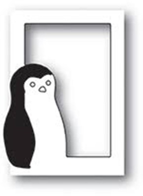 Ножі від Memory Box — Little Penguin Collage craft die