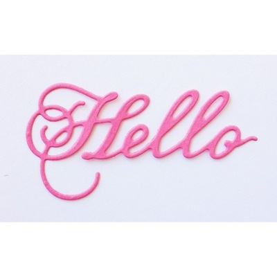 Ножі для вирубки Crafty Ann Hello