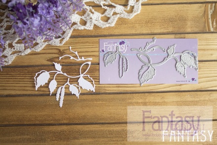 Ніж для вирубки Fantasy "Гілочка берези", 7.7 *4 см; 2.8* 4 см; 4.2*1 см