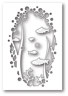 Нож от Memory Box - Under The Sea Collage - Водный коллаж