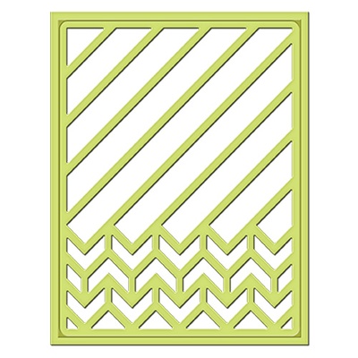 Ножі від Spellbinders - Diagonal Chevron