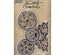 Набір металевих прикрас Tim Holtz - Idea - Ology Metal Industrial Gears, 4 штуки, шестерні