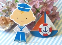 Набір фігурок від Євгенія Курдібановська ТМ - Морячок (хлопчик)