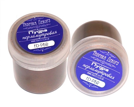 Перламутрова пудра бронза