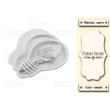 Заготовка для шейкера Lightbulb LOVE, колір молочний, ТМ Фабрика Декору