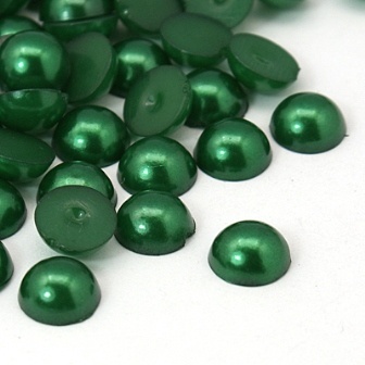 Напівперлинки Green, 4x2м, зелений, 50 шт.