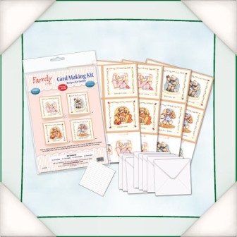 Заготовки для листівки від Flower Soft - Recipes for Family - Card Making Kit