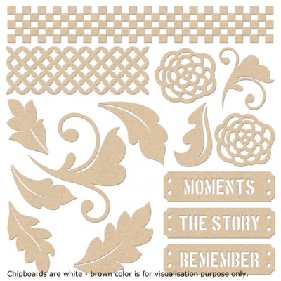 Чапборд від 7 Dots Studio - Illumination - Chipboards