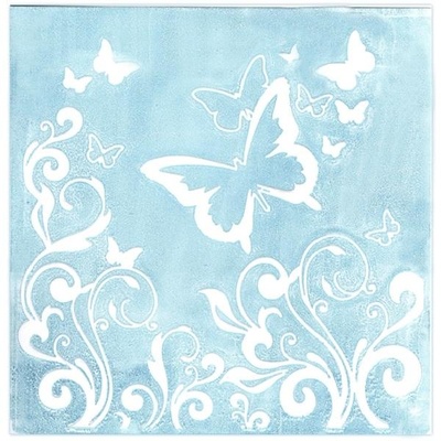 Папка для тиснения Nellie Snellen - Embossing Folder - Butterfly Swirl