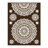 Самоклейні мереживні серветки від ScrapBerryʼs, набір 4шт.