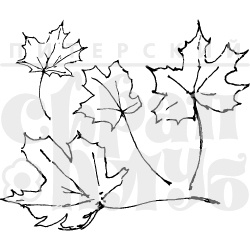 Акрилові штампи дизайну Елена Виноградової "Осіннє листя"