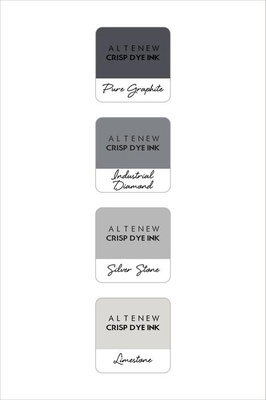 Набор чернил от Altenew - Rock Collection Mini Ink Cube Set