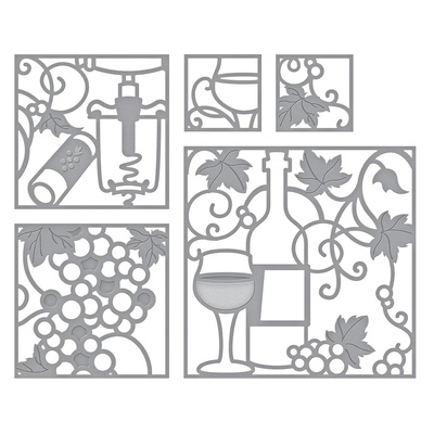 Нож для вырубки от Spellbinders - Wine Snippets