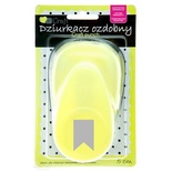 Дірокол фігурний 5СМ, Прямокутний Прапорець, TM dpCraft (Dalprint)