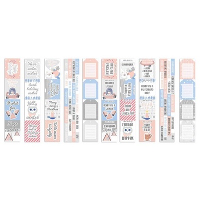 Набір смужок з картинками для декорування Huge Winter, ТМ Фабрика Декору