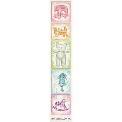 Полоска бумаги UHK Gallery - Pastel - картинки, размер 30х3.5 см