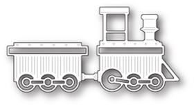 Нож для вырубки от Poppystamps - Choo Choo Train