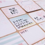 Набір карток Project Life by Becky Higgins - Core Kit - Inspire, 616