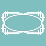 Чипборд від Вензелик - Рамочка 47, розмір: 96*51 мм