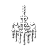 Ніж для вирубки Frantic Stamper - Cutting Die - Fleur Chandelier - Люстра