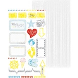 Аркуш двосторонній Studio75 - The Sunshine love Papier 11-12, 17x30 см