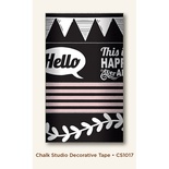 Паперовий скотч My Mind’s Eye - Chalk Studio, 4 штуки