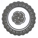 Лезвие Marianne Design - Craftables Dies - Ribbon Doily With Rosette Die 